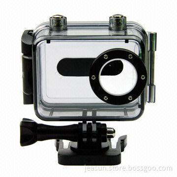 Underwater Camera, Made of Plastic Material, Measures 75.3 x 37.9 x 58.5mm